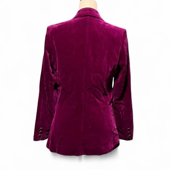 Vintage Aberdeen Square Velvet Blazer - Picture 2 of 3